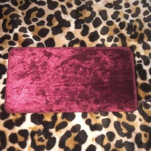 Velvet wallet